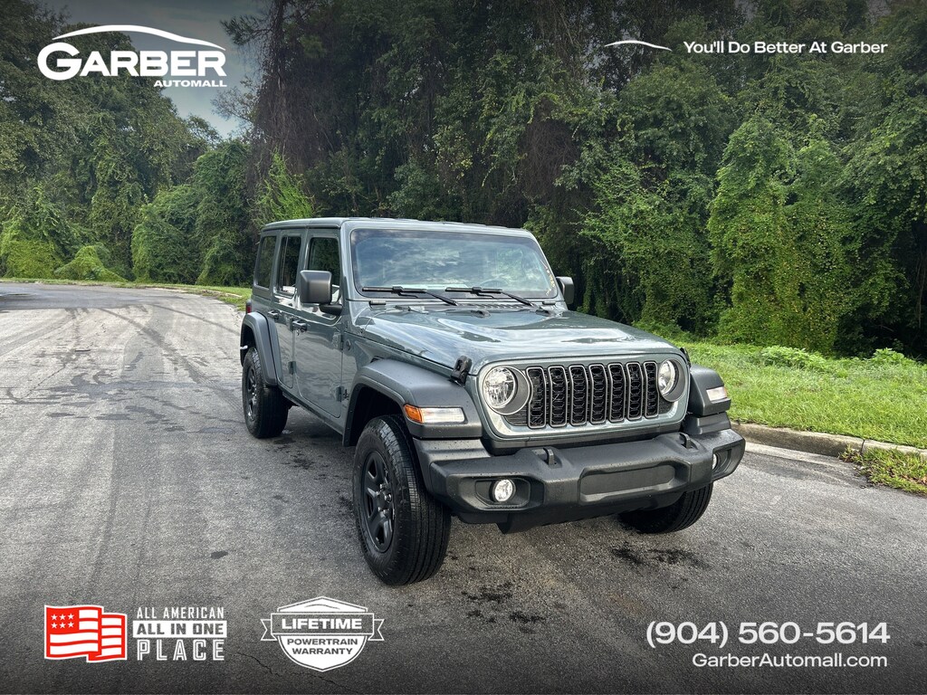 New 2026 Jeep Wrangler 4-DOOR SPORT Sport Utility