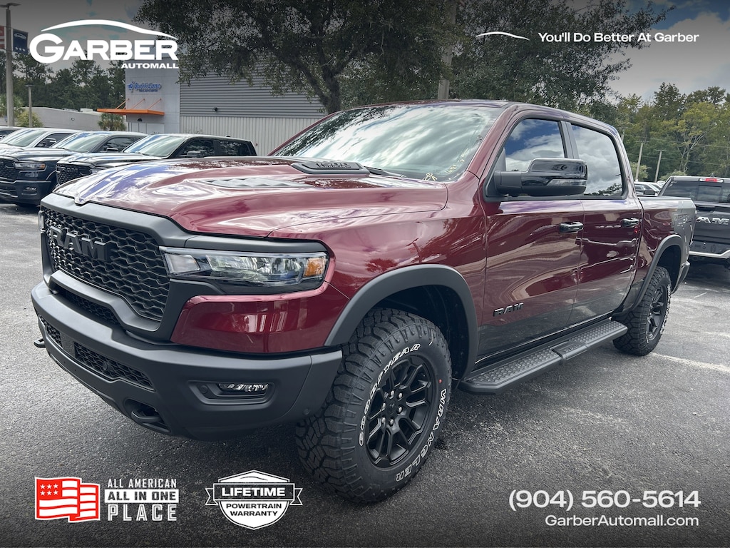 New 2026 Ram 1500 REBEL CREW CAB 4X4 5'7 BOX Pickup