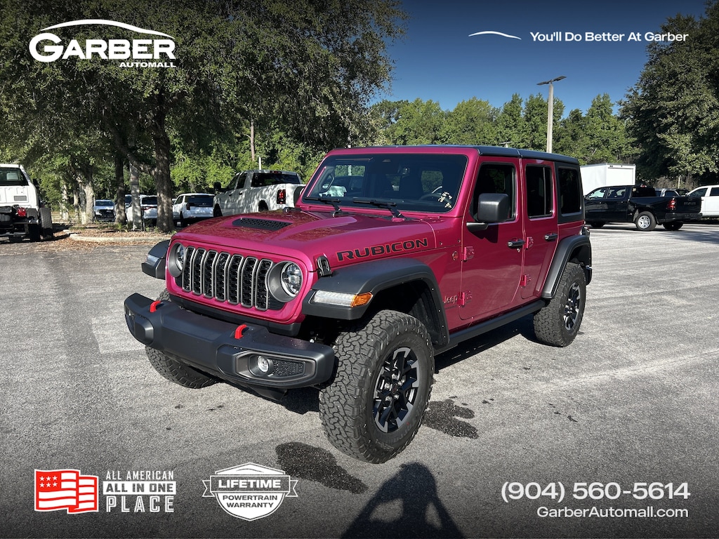New 2026 Jeep Wrangler 4-DOOR RUBICON Sport Utility