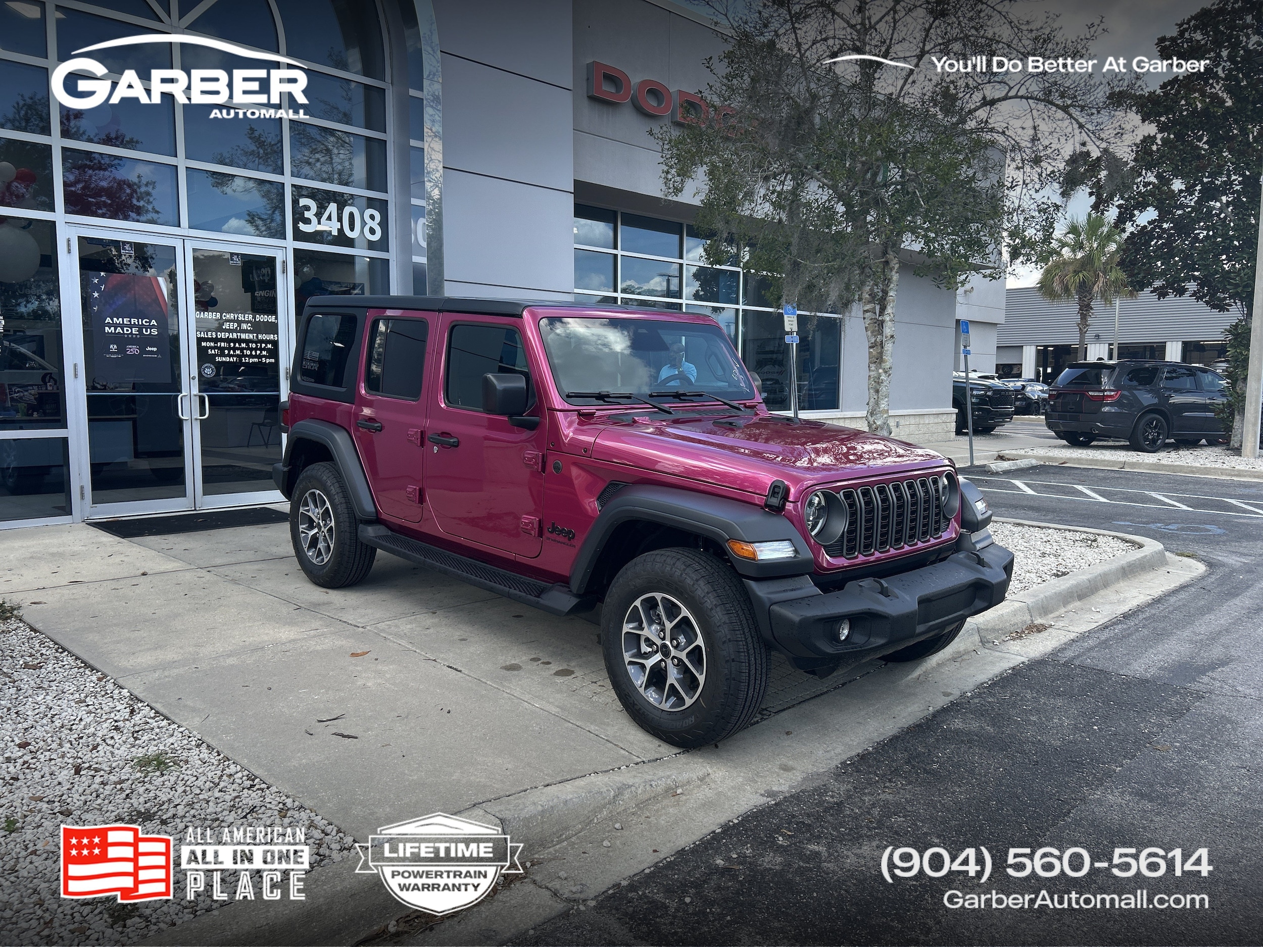 2026 Jeep Wrangler 4-Door Sport S