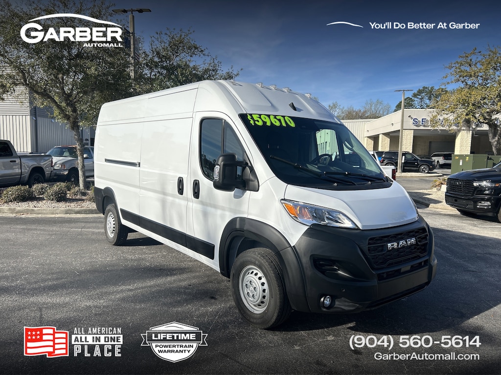 New 2026 Ram ProMaster PROMASTER 3500 TRADESMAN CARGO VAN HIGH ROOF 159' Cargo Van