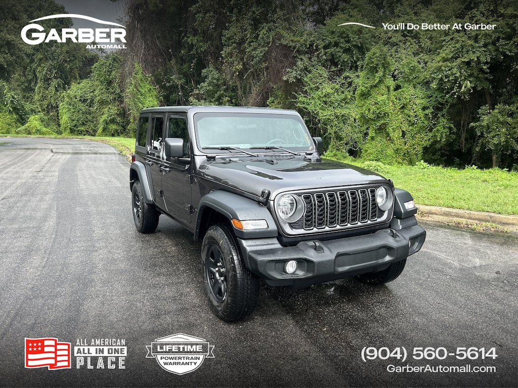 New 2026 Jeep Wrangler 4-DOOR SPORT Sport Utility