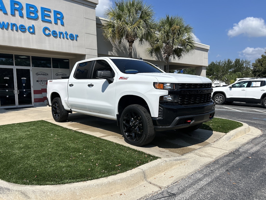 Used 2021 Chevrolet Silverado 1500 Custom Trail Boss Truck Crew Cab