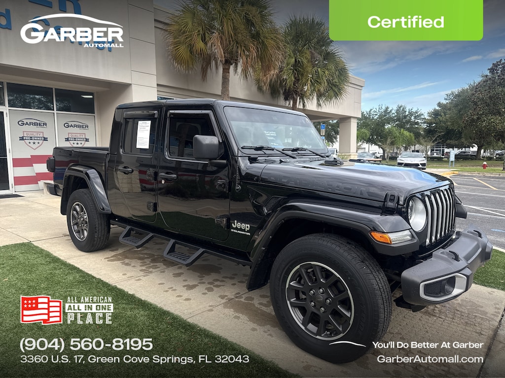 Used 2023 Jeep Gladiator Overland Truck Crew Cab