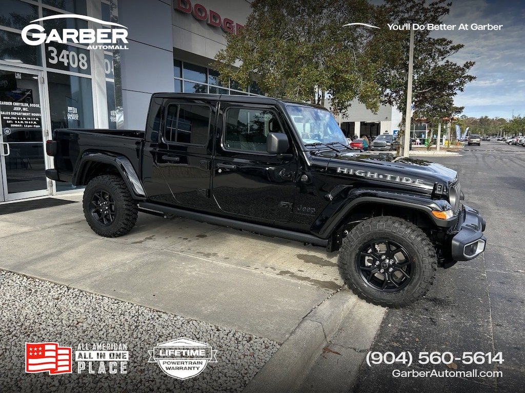 New 2025 Jeep Gladiator HIGH TIDE 4X4 Pickup