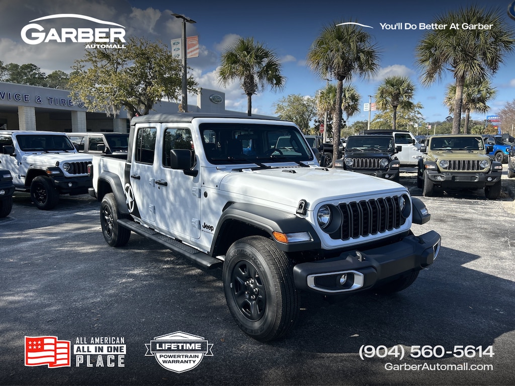 New 2026 Jeep Gladiator SPORT 4X4 Pickup