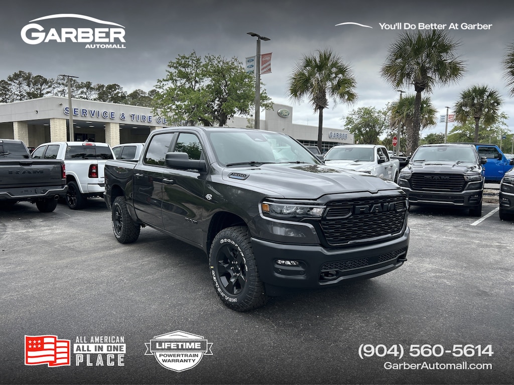 New 2026 Ram 1500 WARLOCK CREW CAB 4X4 5'7 BOX Pickup