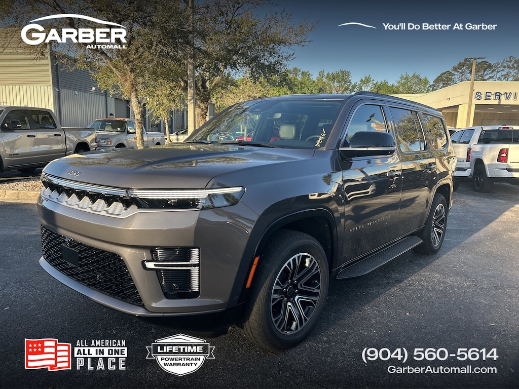 New 2026 Jeep Grand Wagoneer 4X4 Sport Utility