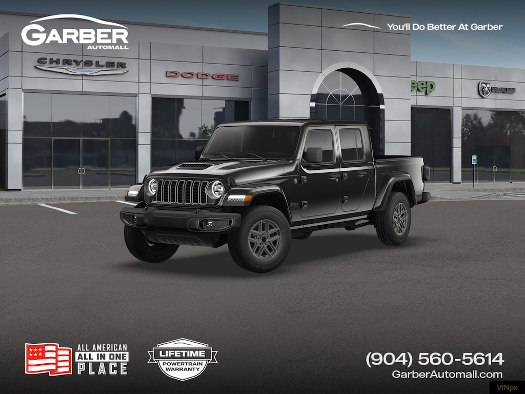 New 2026 Jeep Gladiator SPORT S 4X4 Pickup