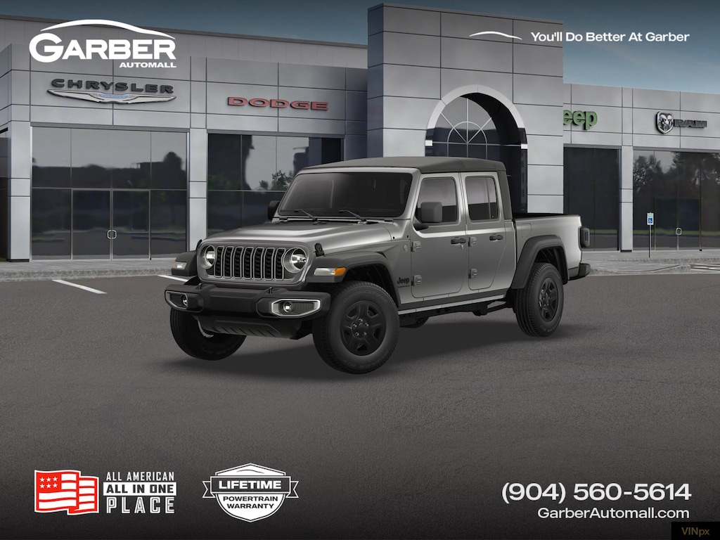 New 2026 Jeep Gladiator SPORT 4X4 Pickup