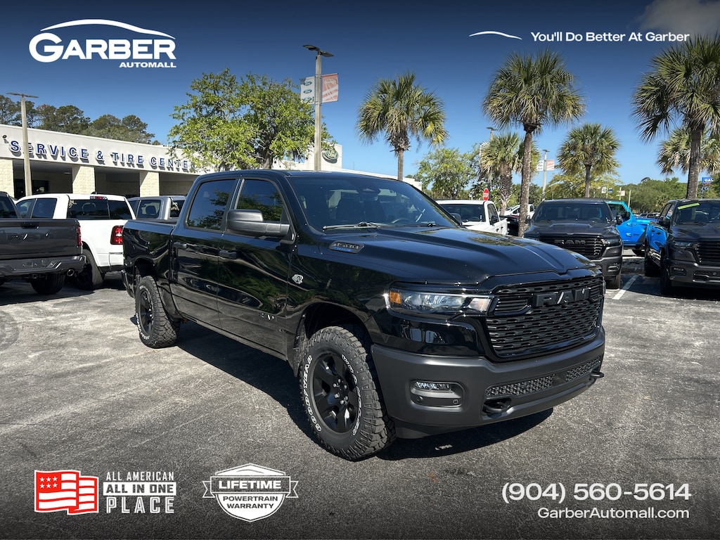 New 2026 Ram 1500 WARLOCK CREW CAB 4X4 5'7 BOX Pickup