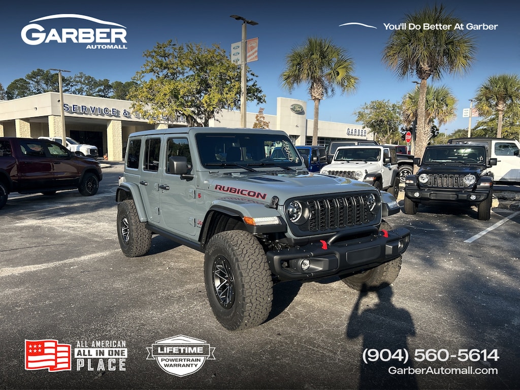 New 2026 Jeep Wrangler 4-DOOR RUBICON X Sport Utility