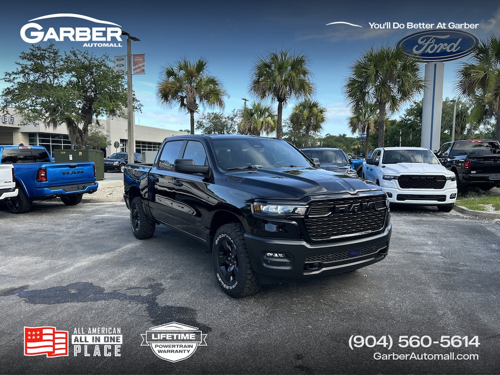 New 2026 Ram 1500 WARLOCK CREW CAB 4X4 5'7 BOX Pickup