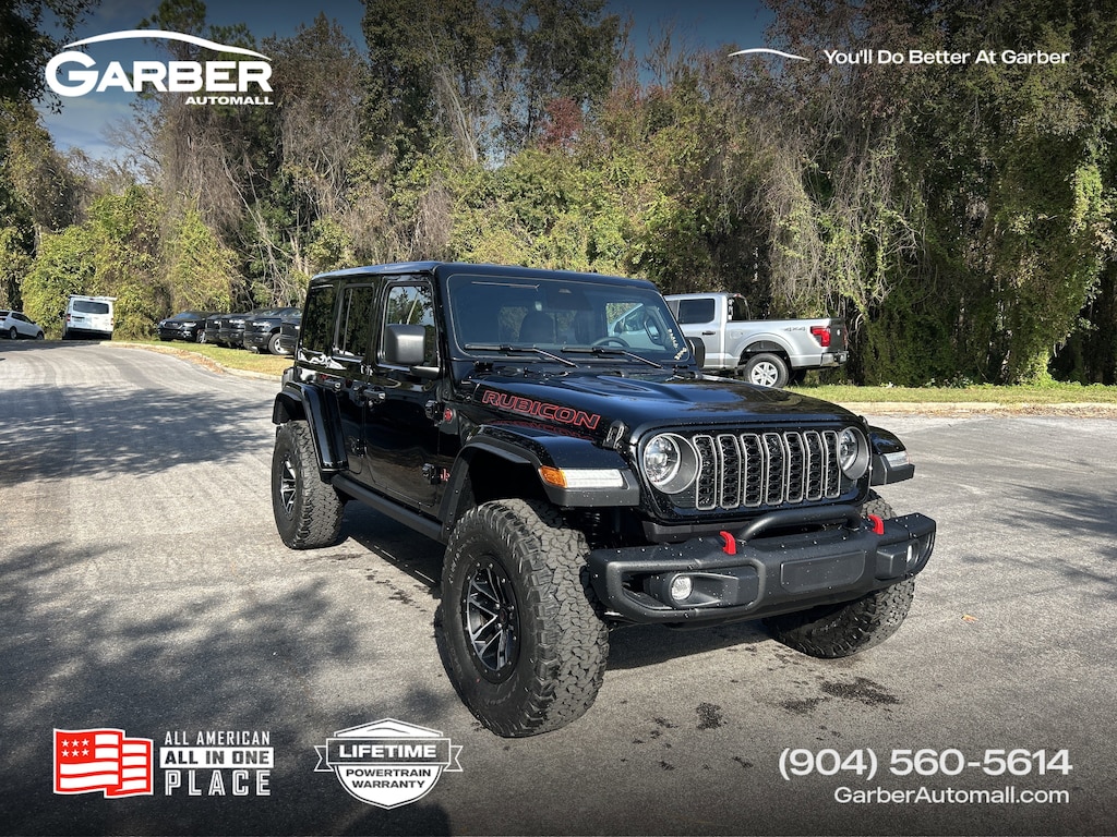 New 2026 Jeep Wrangler 4-DOOR RUBICON X Sport Utility