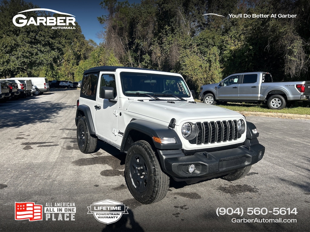 New 2026 Jeep Wrangler 2-DOOR SPORT Sport Utility