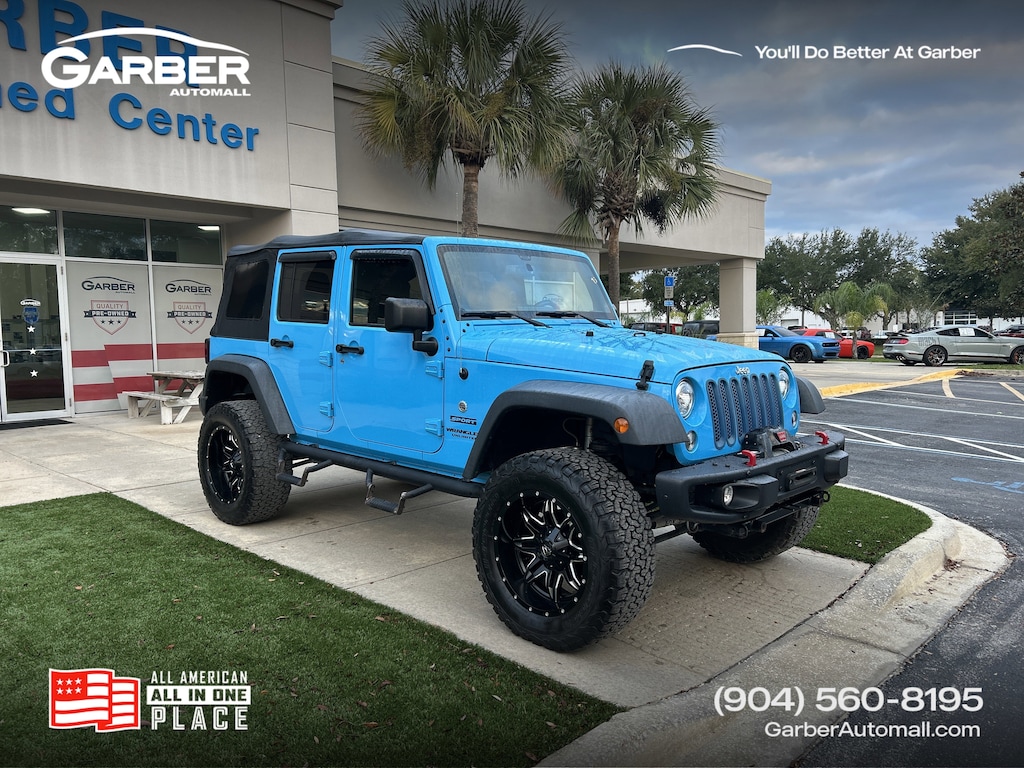 Used 2017 Jeep Wrangler Unlimited Sport SUV