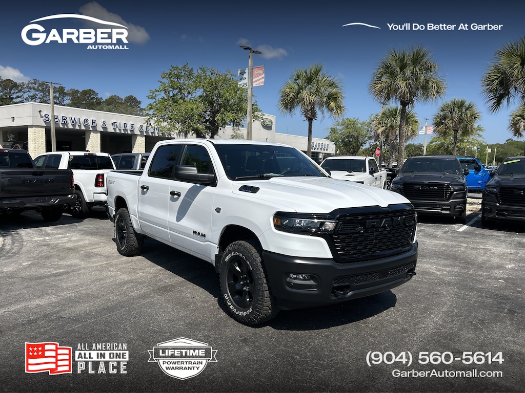 New 2026 Ram 1500 WARLOCK CREW CAB 4X4 5'7 BOX Pickup