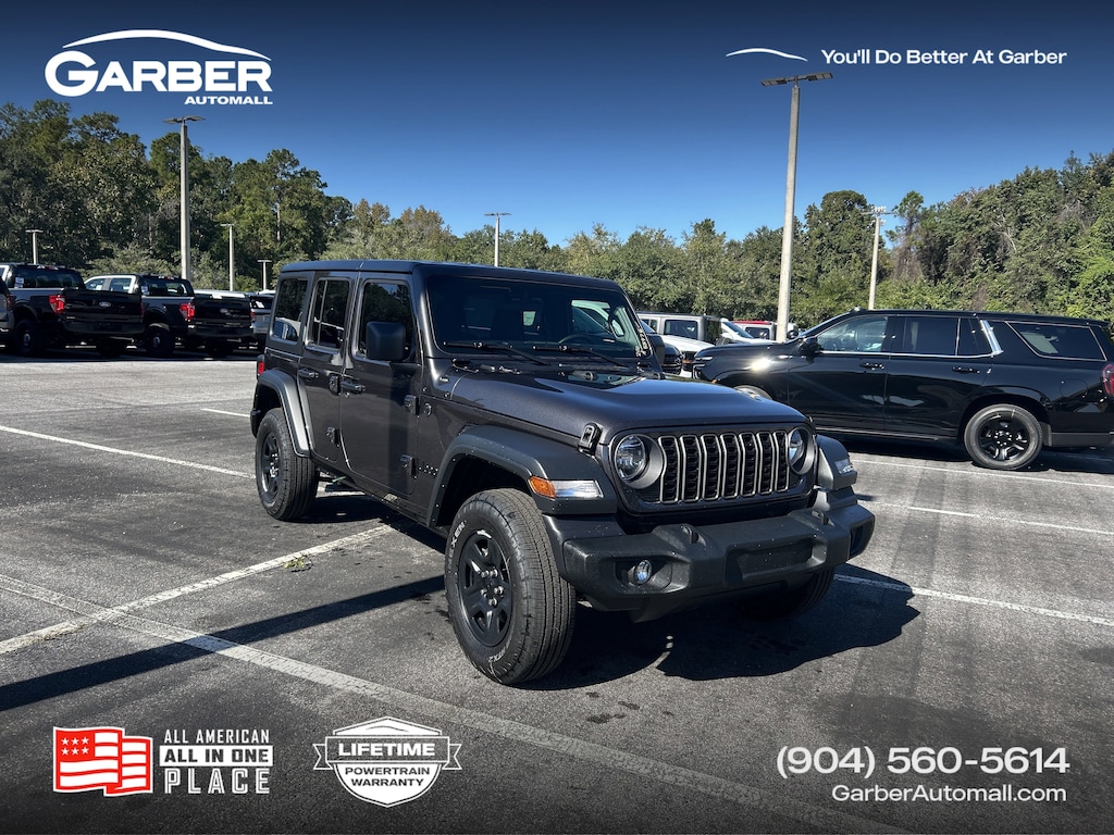 New 2026 Jeep Wrangler 4-DOOR SPORT Sport Utility