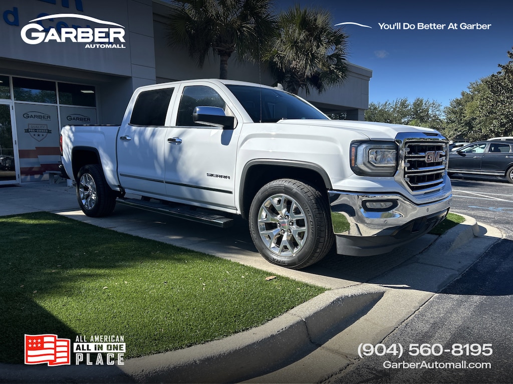 Used 2017 GMC Sierra 1500 SLT Truck Crew Cab