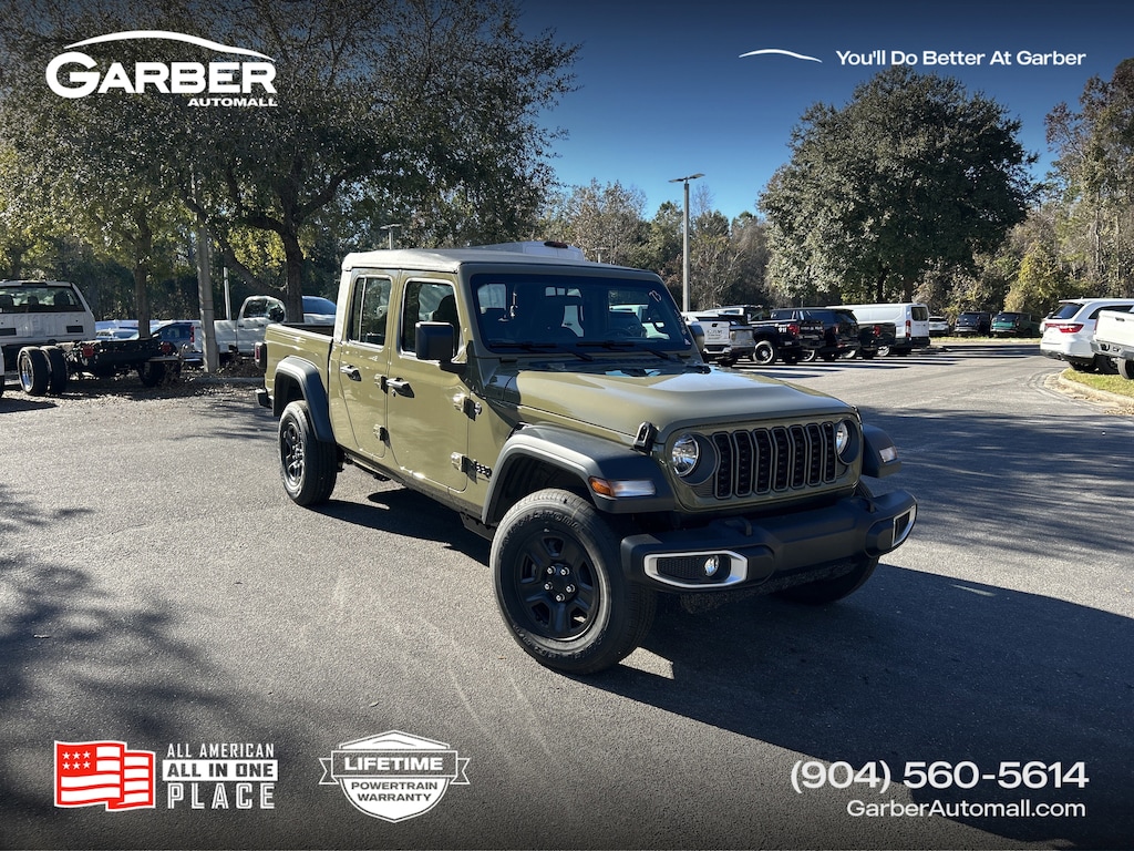 New 2026 Jeep Gladiator SPORT 4X4 Pickup