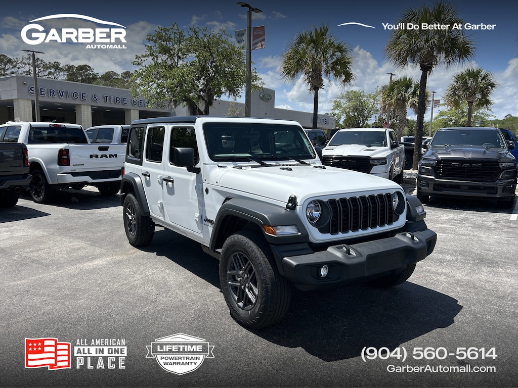 New 2026 Jeep Wrangler 4-DOOR SPORT Sport Utility