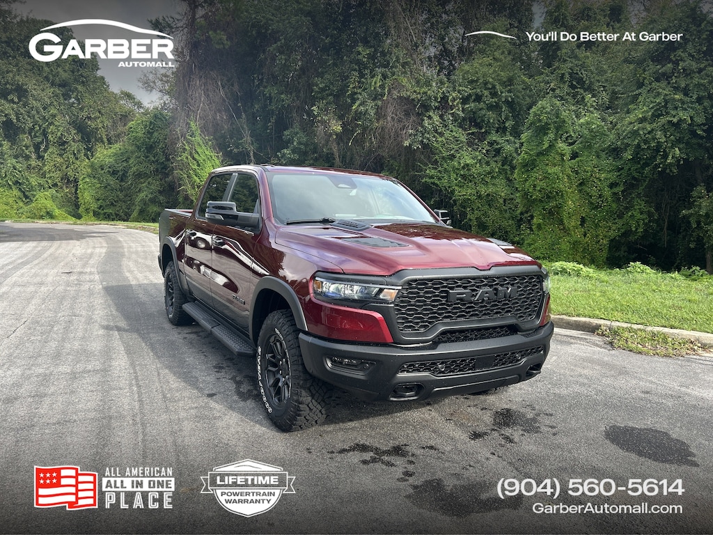 New 2026 Ram 1500 REBEL CREW CAB 4X4 5'7 BOX Pickup