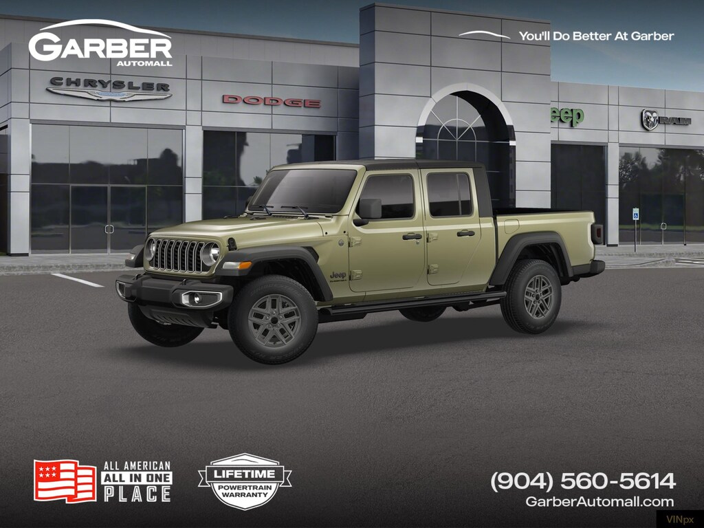 New 2026 Jeep Gladiator SPORT 4X4 Pickup