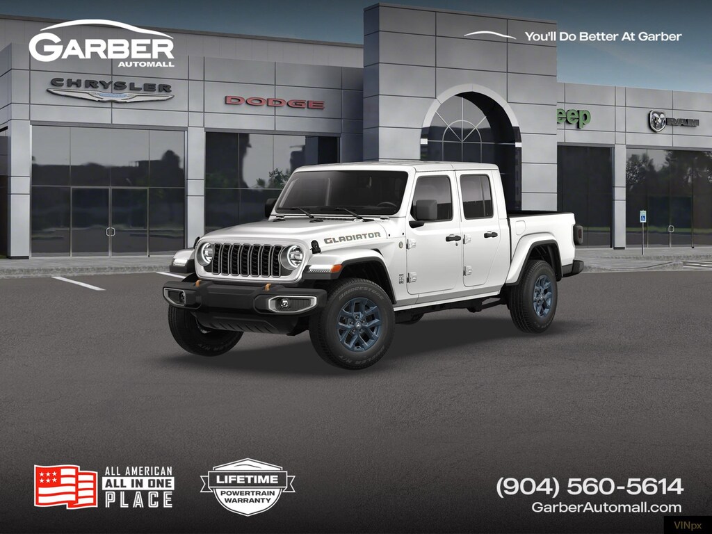 New 2026 Jeep Gladiator 85TH ANNIVERSARY EDITION 4X4 Pickup