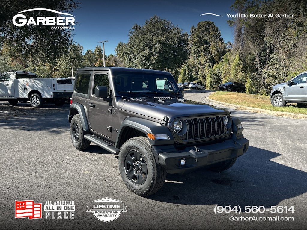 New 2026 Jeep Wrangler 2-DOOR SPORT Sport Utility