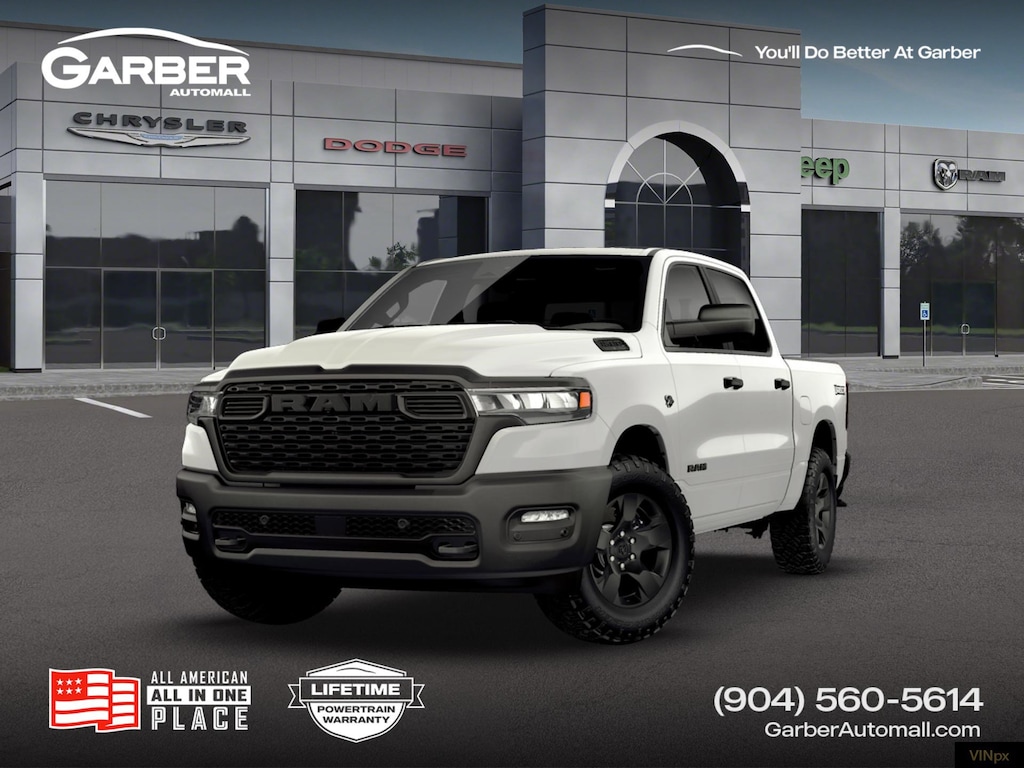 New 2026 Ram 1500 WARLOCK CREW CAB 4X4 5'7 BOX Pickup