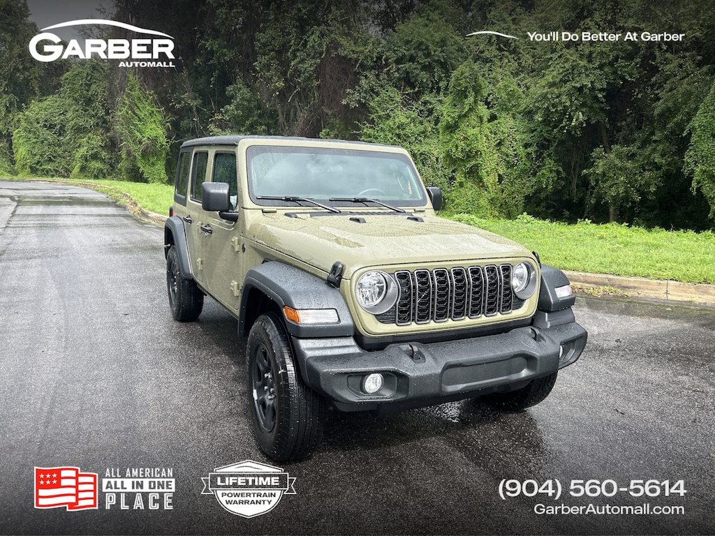 New 2026 Jeep Wrangler 4-DOOR SPORT Sport Utility