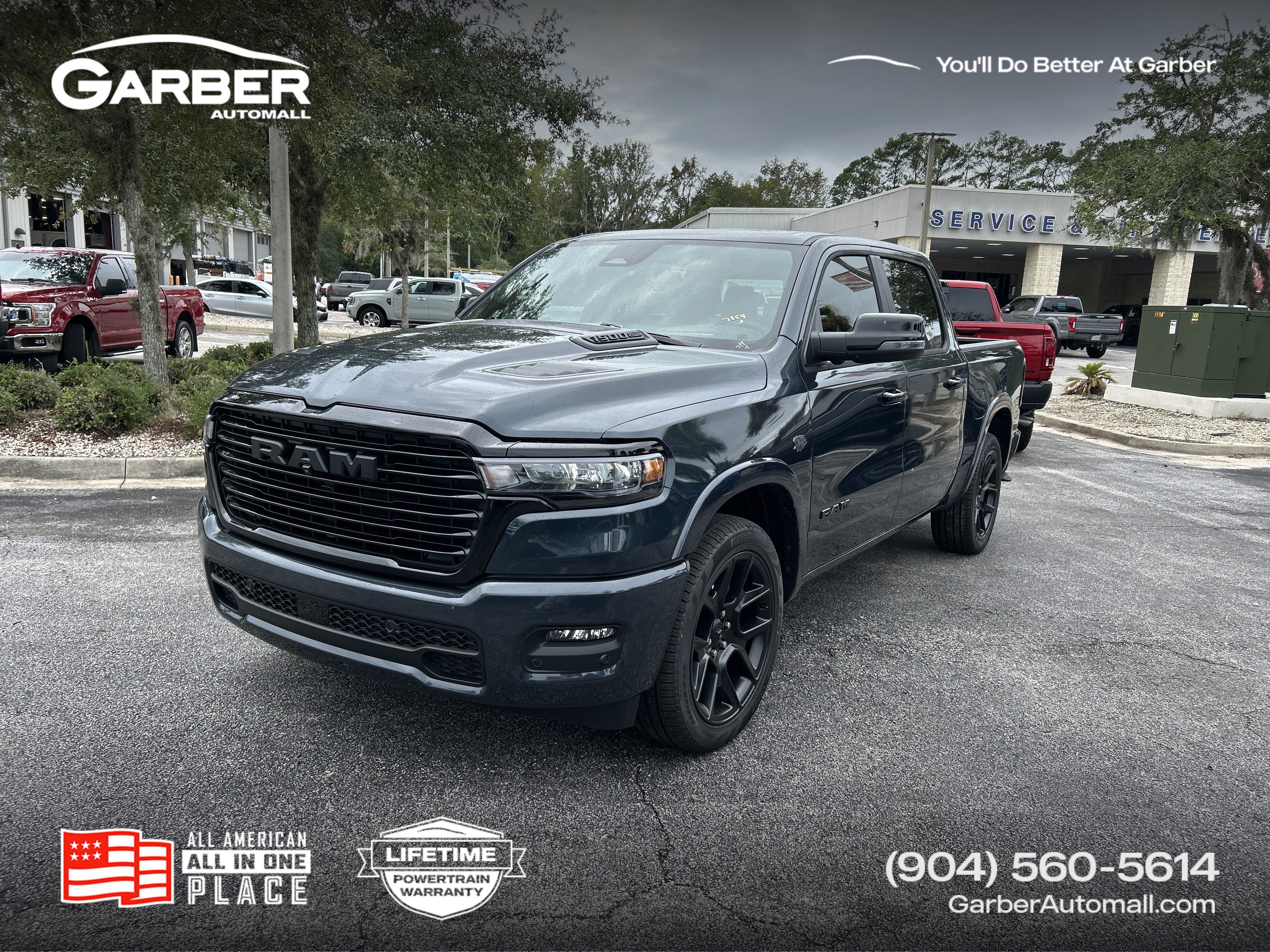 New 2027 Ram 1500 LARAMIE CREW CAB 4X4 5'7 BOX Pickup