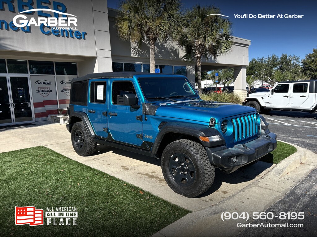 Used 2019 Jeep Wrangler Unlimited Sport SUV