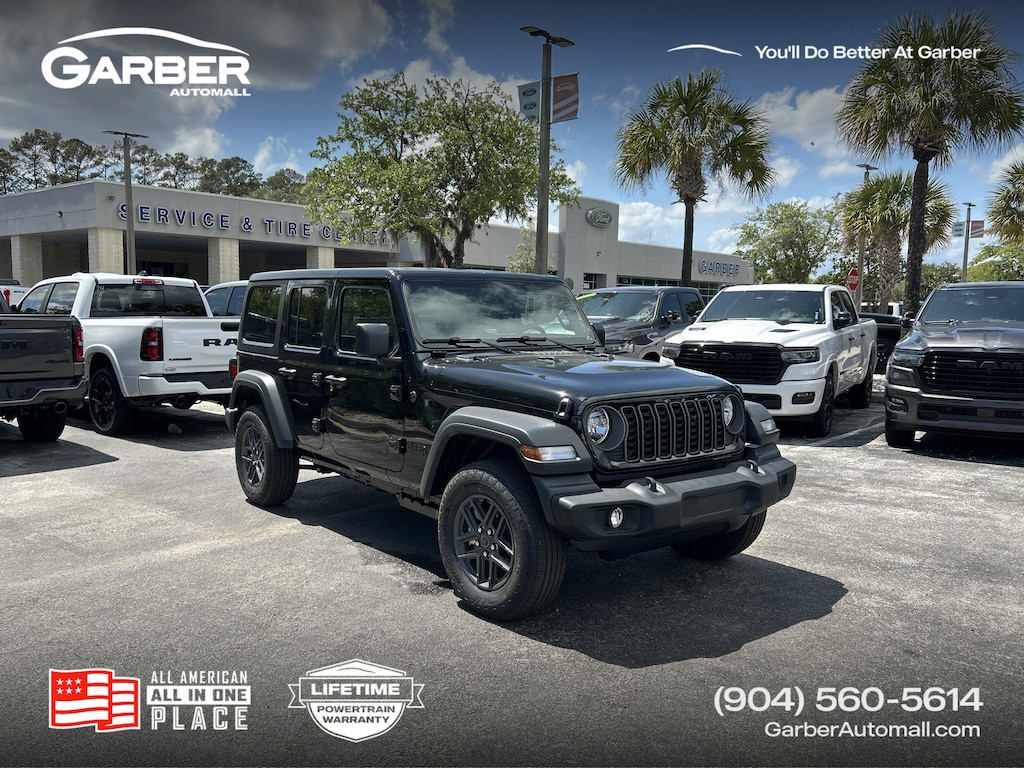 New 2026 Jeep Wrangler 4-DOOR SPORT Sport Utility