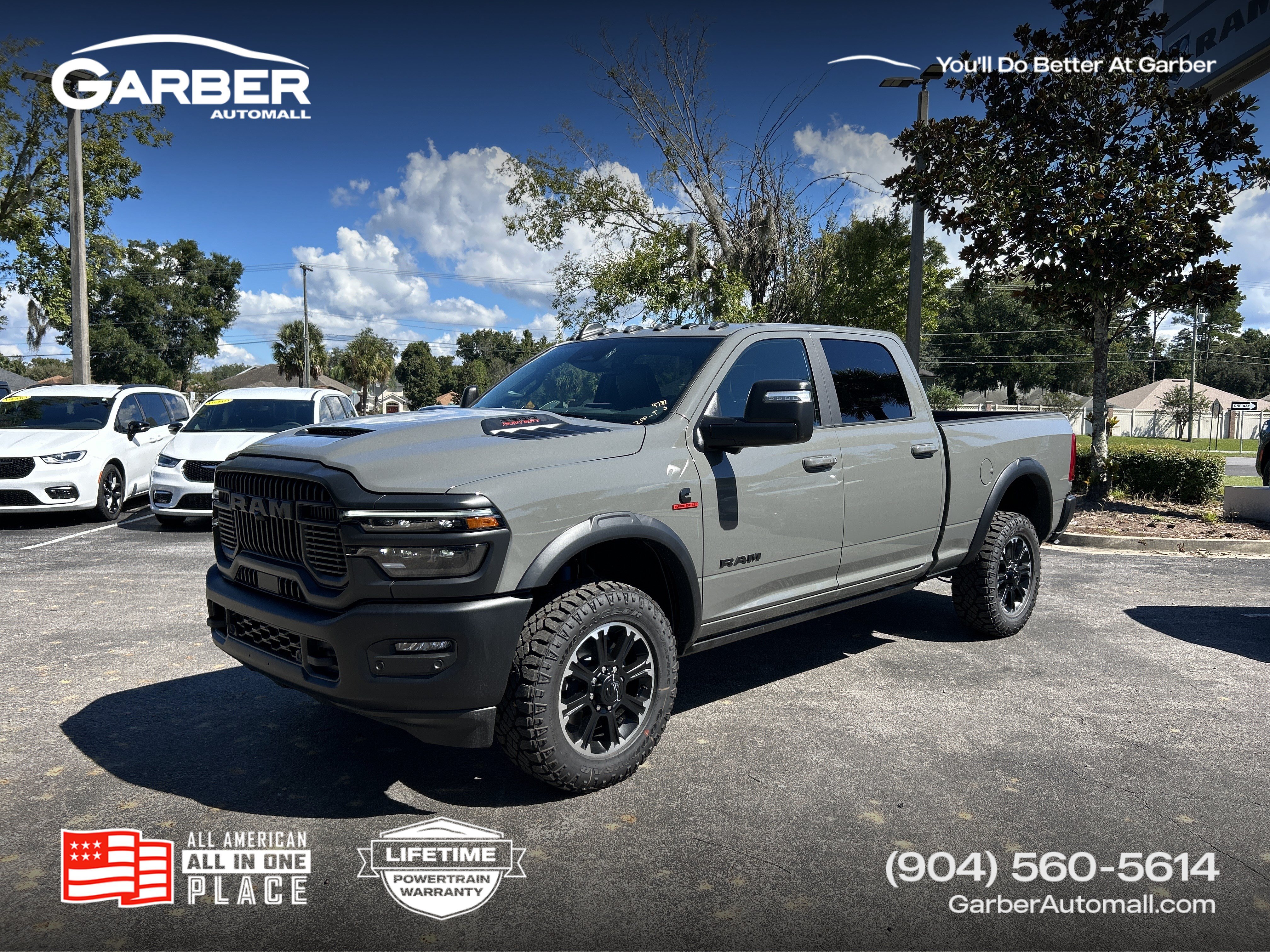 New 2027 Ram 2500 REBEL CREW CAB 4X4 6'4 BOX Pickup