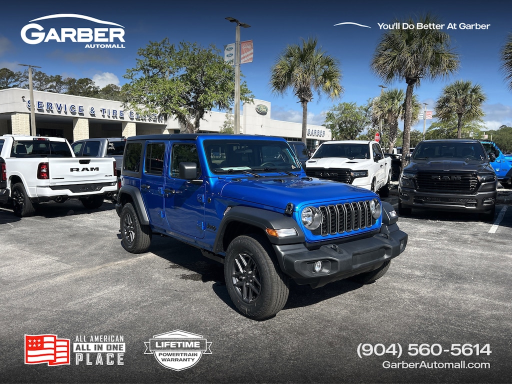New 2026 Jeep Wrangler 4-DOOR SPORT Sport Utility