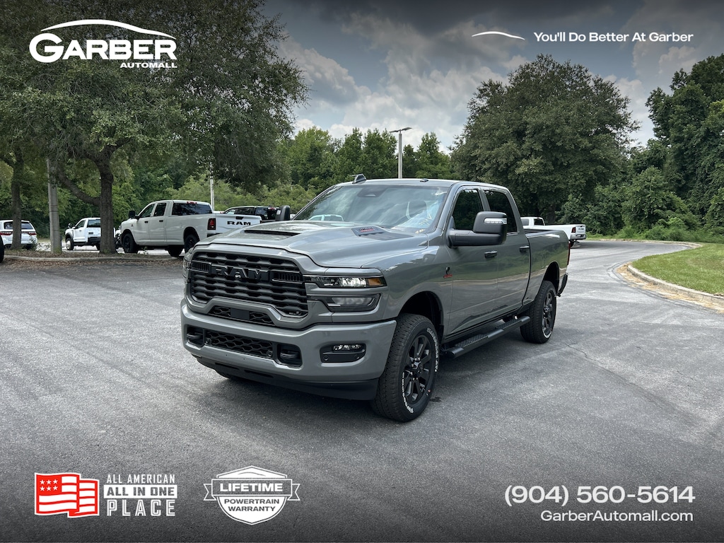 New 2026 Ram 2500 BLACK EXPRESS CREW CAB 4X4 6'4 BOX Pickup