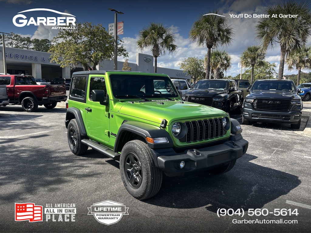 New 2026 Jeep Wrangler 2-DOOR SPORT Sport Utility