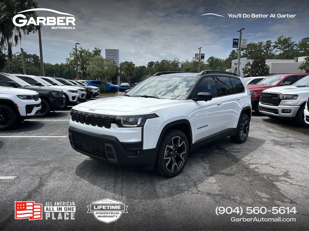 New 2026 Jeep Cherokee OVERLAND 4X4 Sport Utility