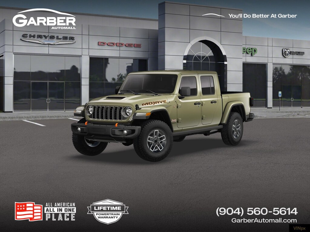 New 2026 Jeep Gladiator MOJAVE X 4X4 Pickup