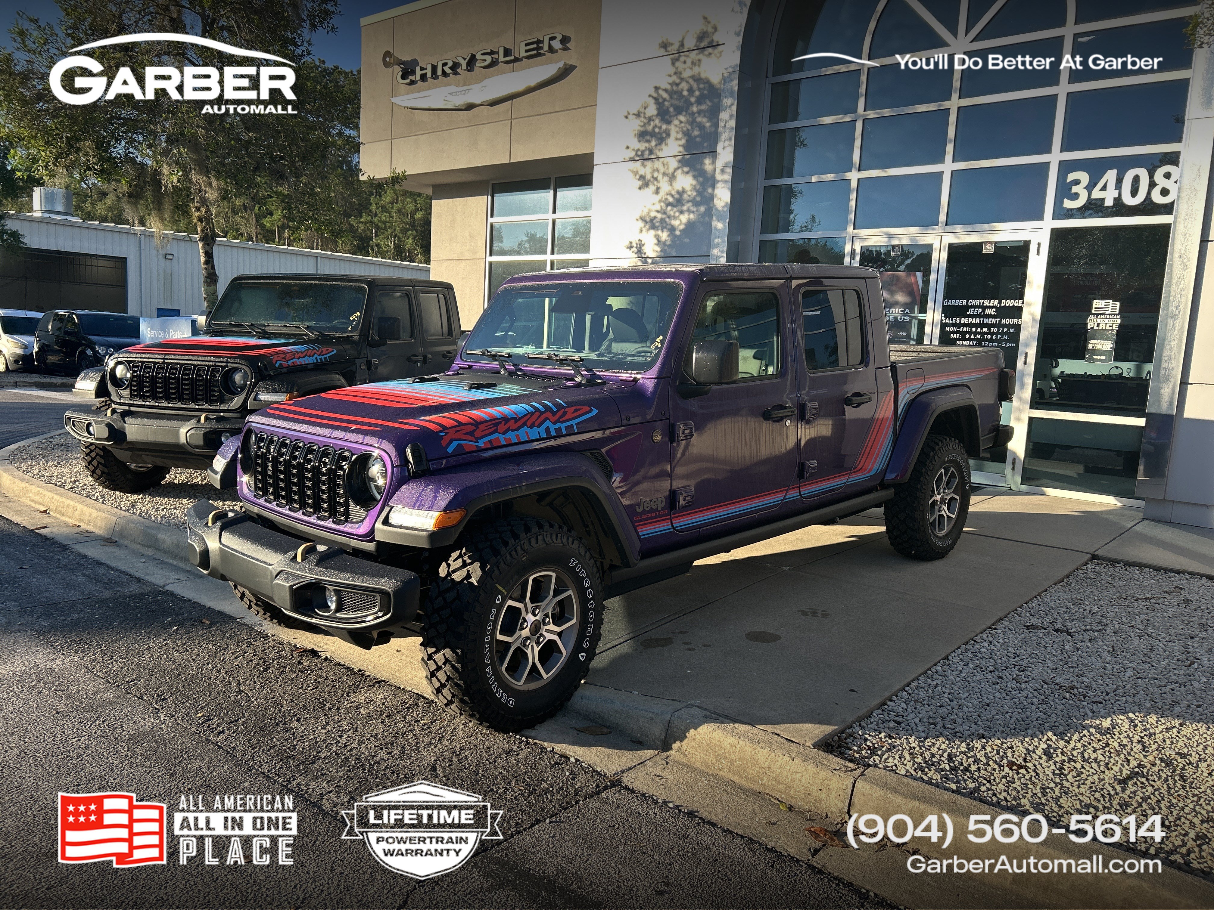 New 2026 Jeep Gladiator REWIND 4X4 Pickup