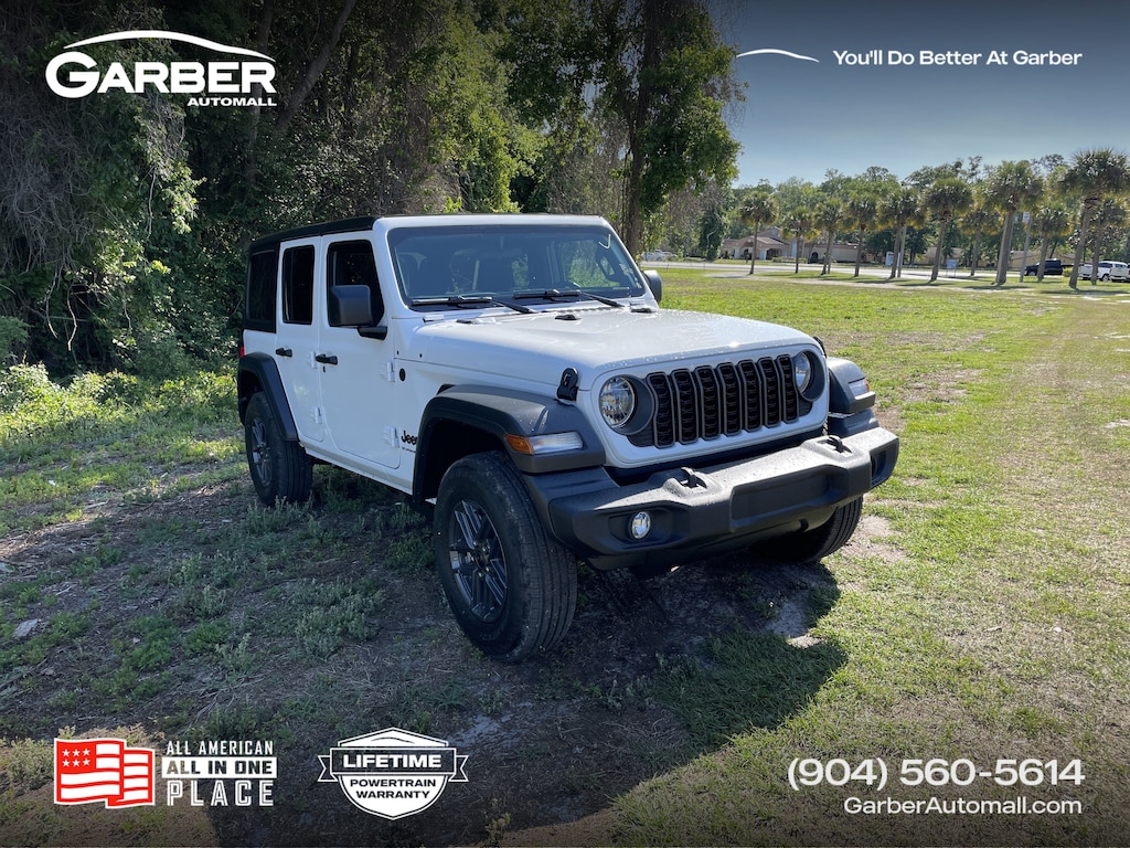 New 2026 Jeep Wrangler 4-DOOR SPORT Sport Utility
