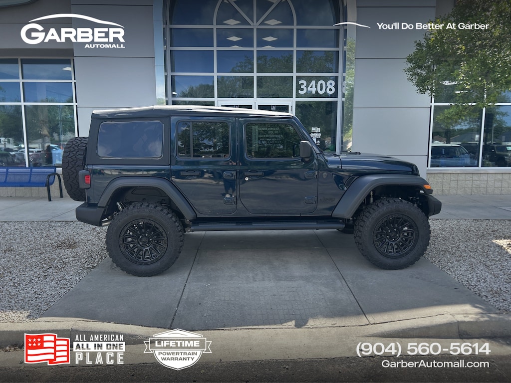 New 2025 Jeep Wrangler 4-DOOR SPORT Sport Utility