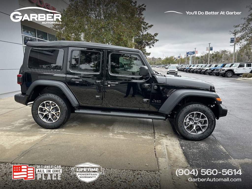 New 2025 Jeep Wrangler 4-DOOR SPORT S Sport Utility