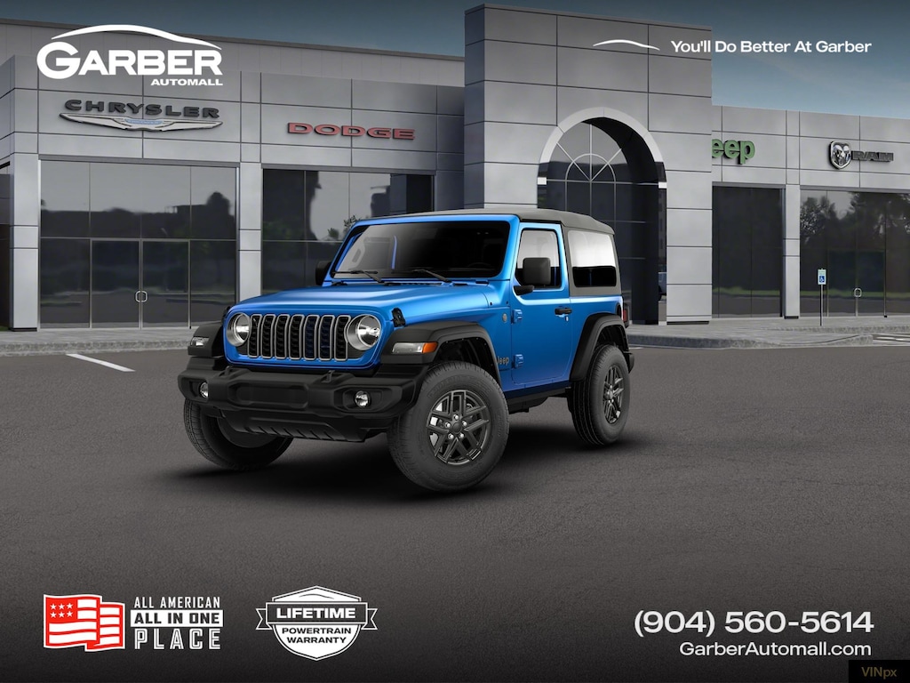 New 2026 Jeep Wrangler 2-DOOR SPORT Sport Utility