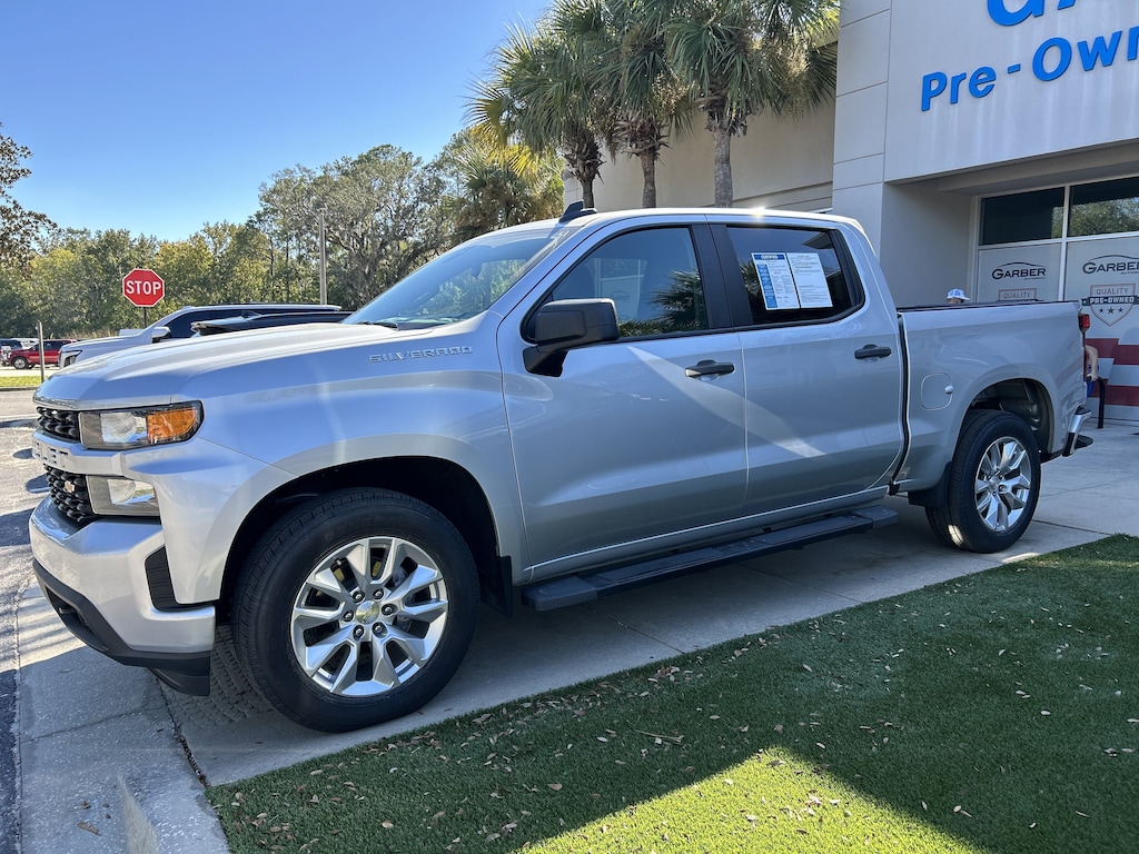 Used 2022 Chevrolet Silverado 1500 LTD Custom Truck Crew Cab