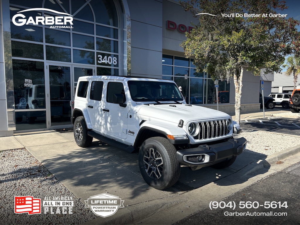 New 2026 Jeep Wrangler 4-DOOR SAHARA Sport Utility