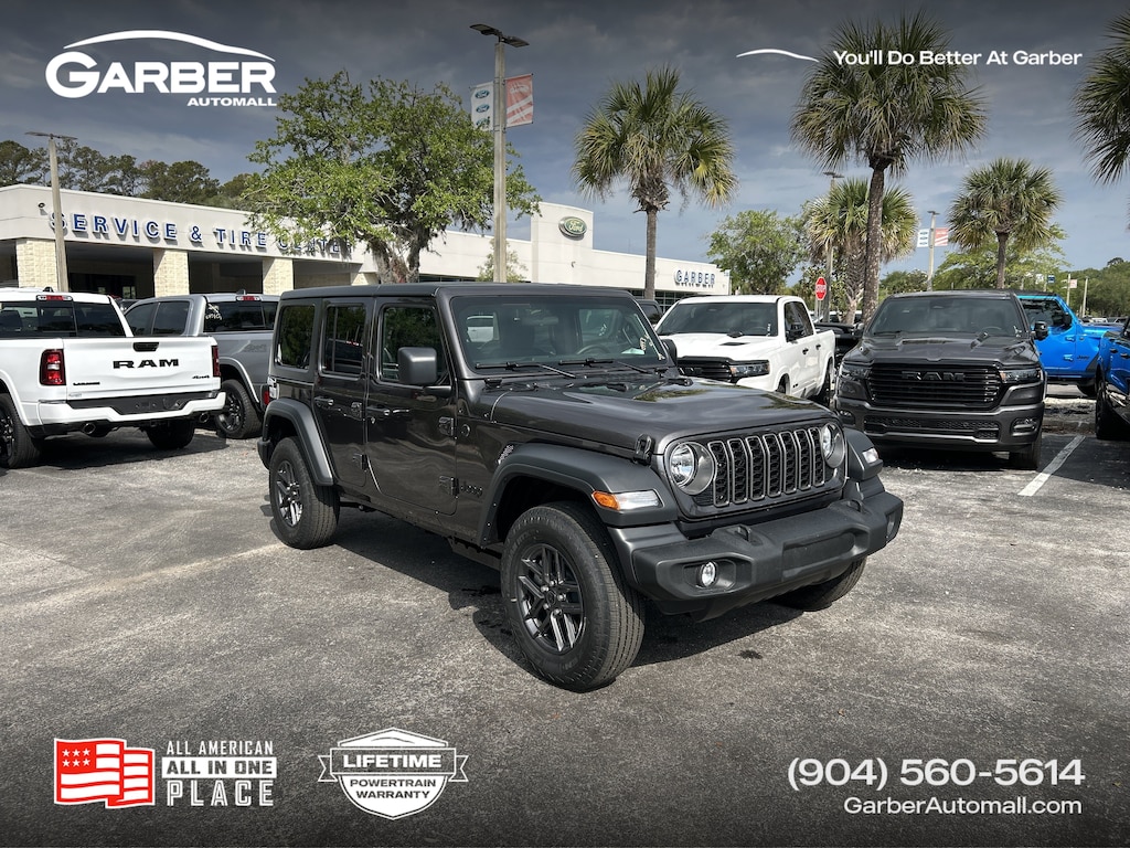 New 2026 Jeep Wrangler 4-DOOR SPORT Sport Utility