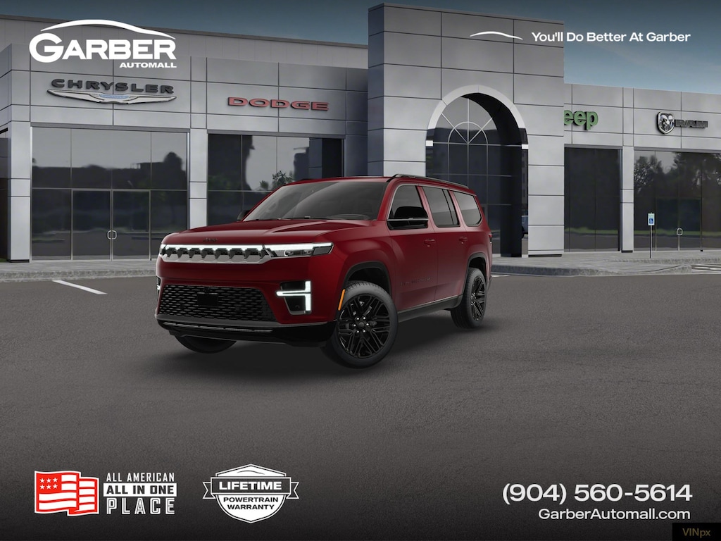 New 2026 Jeep Grand Wagoneer LIMITED RESERVE 4X4 Sport Utility