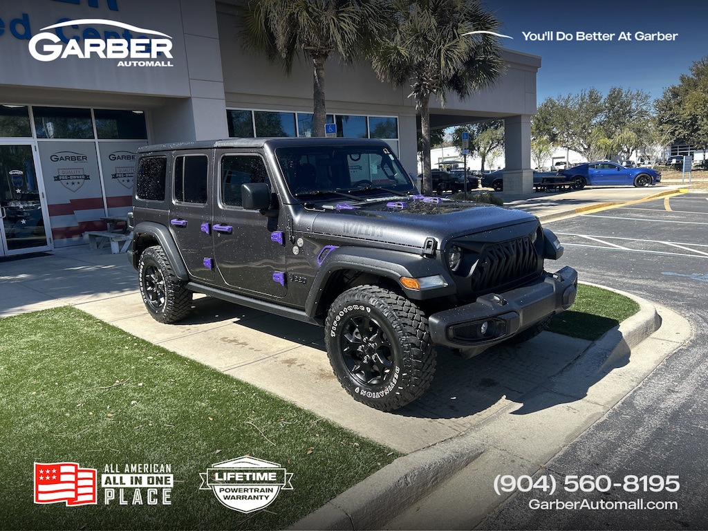 Used 2023 Jeep Wrangler Willys SUV
